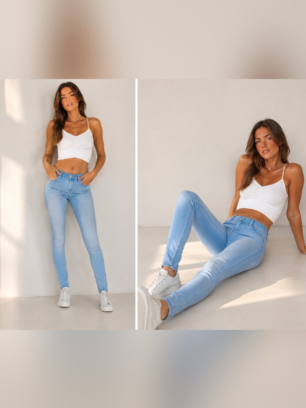 Hudson Krista Blue Super Skinny Jeans Size 6